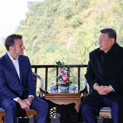 ماكرون يطالب أوروبا بـ"أجندة اقتصادية جديدة" ويحذر من "نزاع وخيم" مع الصين