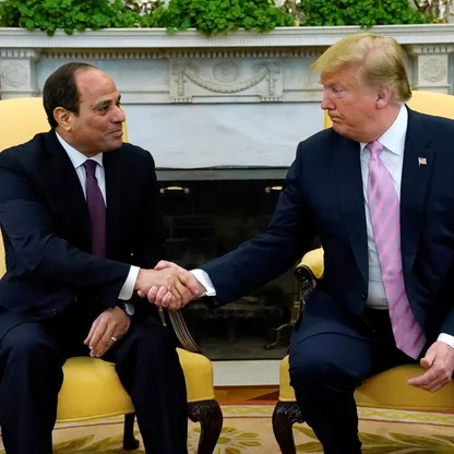 السيسي وترمب يبحثان هاتفياً "القضايا والأزمات المعقدة" في الشرق الأوسط