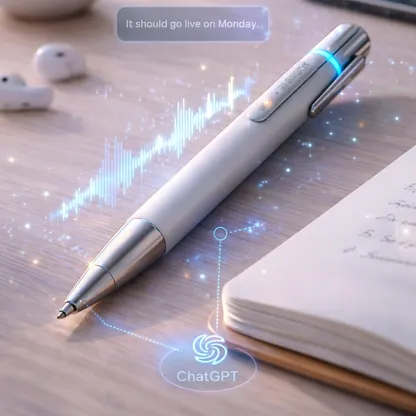 OpenAI تعمل على 3 أجهزة ذكية.. قلم يعمل بنموذج ChatGPT