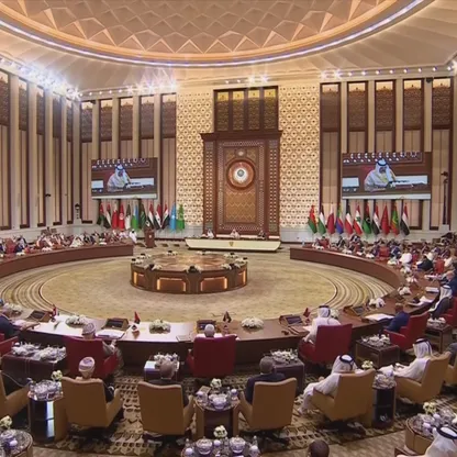 القمة العربية في البحرين.. تنديد بحرب غزة والدعم الأميركي لإسرائيل وتأكيد على "حل الدولتين"