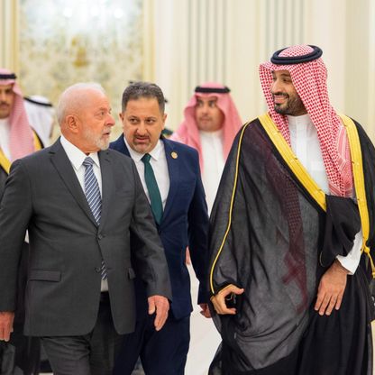 ولي العهد السعودي والرئيس البرازيلي يشهدان توقيع مذكرة تفاهم في الطاقة