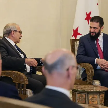 ترسيم حدود سوريا ولبنان وعودة اللاجئين يتصدران مناقشات الشرع وسلام