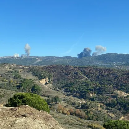 إسرائيل تشن سلسلة غارات على مناطق متفرقة في جنوب لبنان