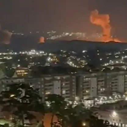 دوي انفجارات ضخمة في فنزويلا.. ومسؤول أميركي: ترمب أمر بشن ضربات جوية