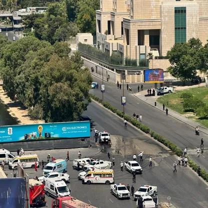 انفجاران في دمشق خلال زيارة ماكرون.. والأمن السوري: لا تهديدات مباشرة