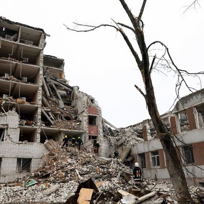 زيلينسكي يناشد الغرب تقديم الدعم بعد هجوم صاروخي روسي شمال البلاد