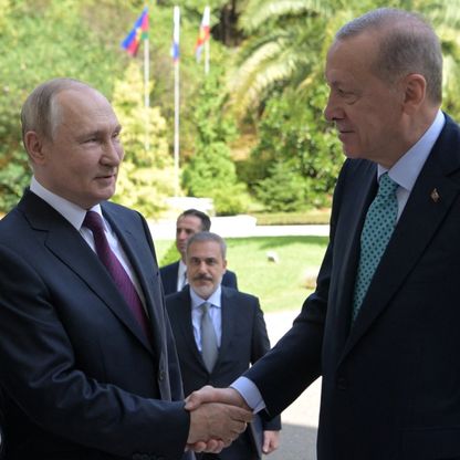 بوتين يزور تركيا في فبراير.. وحرب غزة وملف الطاقة على الطاولة