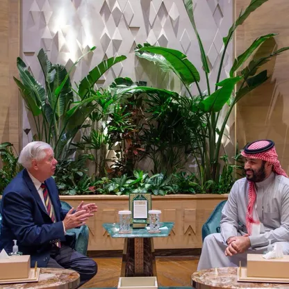 الأمير محمد بن سلمان يبحث مع  ليندسي جراهام تطورات الأوضاع الإقليمية والدولية