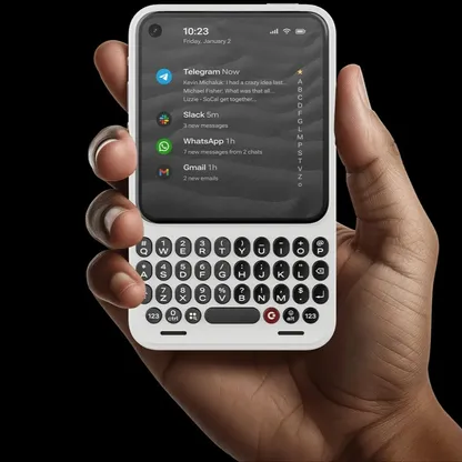 Clicks Communicator.. جهاز جديد يعيد إحياء تجربة هواتف بلاك بيري