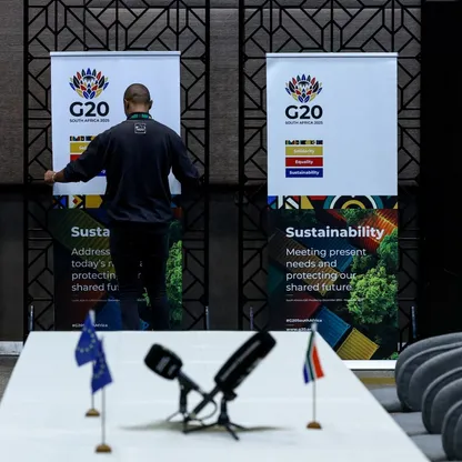 مبعوثو مجموعة العشرين يتفقون على مسودة إعلان رغم مقاطعة أميركا