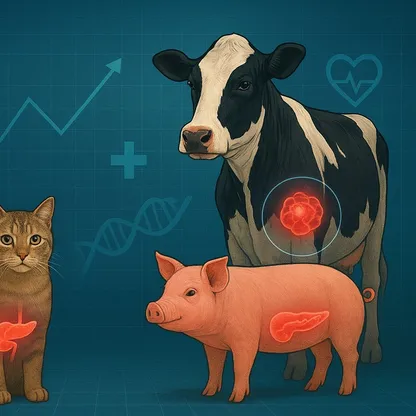 تحذير من زيادة إصابات الحيوانات بالسرطان والسكري والسمنة