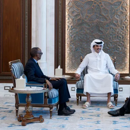 تشيسكيدي وكاجامي يدعوان من قطر إلى وقف النار في شرق الكونغو