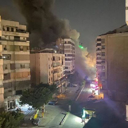 غارات إسرائيلية تستهدف الضاحية الجنوبية لبيروت وجنوب لبنان
