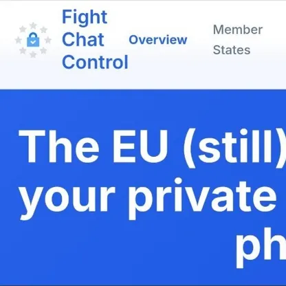 مطور دنماركي يتحدى البرلمان الأوروبي ويعرقل قانون "التحكم في الدردشة"