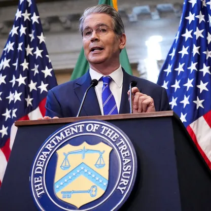 وزير الخزانة الأميركي: علاقتنا بالصين جيدة.. وترمب وشي قد يعقدان 4 اجتماعات