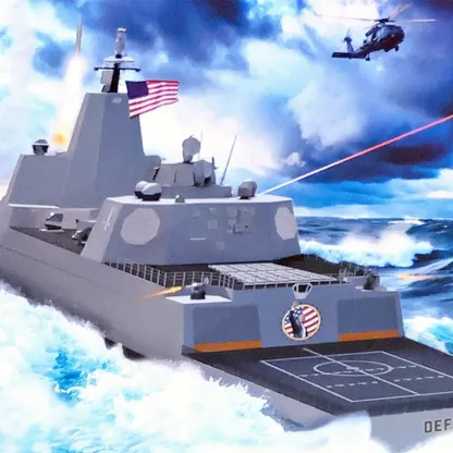 مدمرة تطلق صواريخ نووية وليزر.. ما أهمية سفينة ترمب للبحرية الأميركية؟