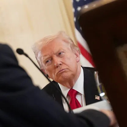 ترمب يعرب عن انفتاحه على النظر في "طلب إيراني" لرفع العقوبات الأميركية