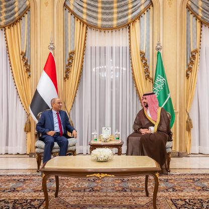 وزير الدفاع السعودي يلتقي سالم بن بريك ويؤكد دعم المملكة لحكومة اليمن