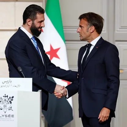 الشرع يبحث في اتصالين مع أردوغان وماكرون مستجدات الأوضاع في سوريا