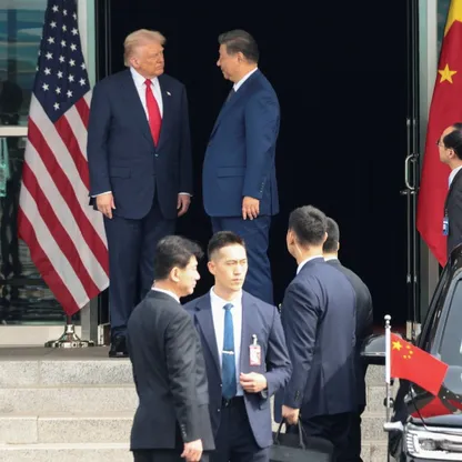 انتهاء اجتماع ترمب وشي في كوريا الجنوبية بعد ساعة و40 دقيقة