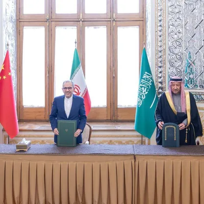 اجتماع اللجنة السعودية الصينية الإيرانية في طهران لمتابعة اتفاق بكين