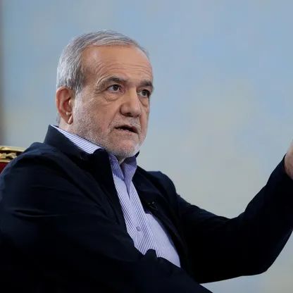 بيزشكيان: إيران في حالة حرب شاملة وأي اعتداء جديد سيقابل "برد أقسى"