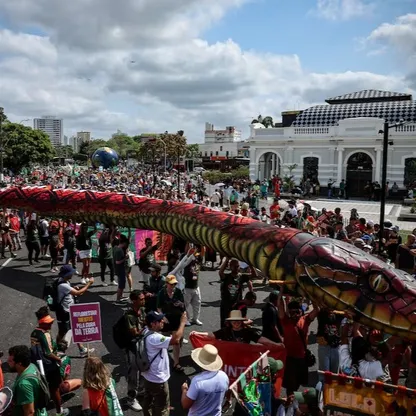 احتجاجات تطالب قمة المناخ في البرازيل بإجراءات أكثر لحماية الكوكب