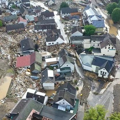 "لا مثيل لها خلال قرن".. فيضانات تضرب جنوب غرب ألمانيا