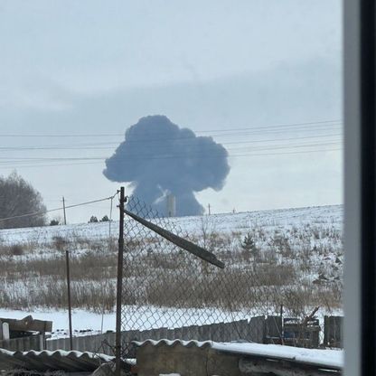 تحطم طائرة عسكرية روسية على متنها عشرات الأسرى الأوكرانيين