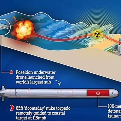 Poseidon غواصة مسيرة روسية قادرة على حمل أسلحة نووية