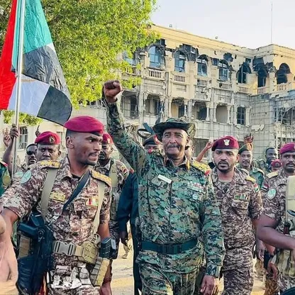 لأول مرة منذ بدء حرب السودان.. البرهان في القصر الجمهوري