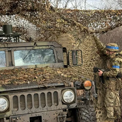 Humvee.. أوكرانيا تُحول أشهر مدرعة إلى روبوت أرضي متعدد المهام