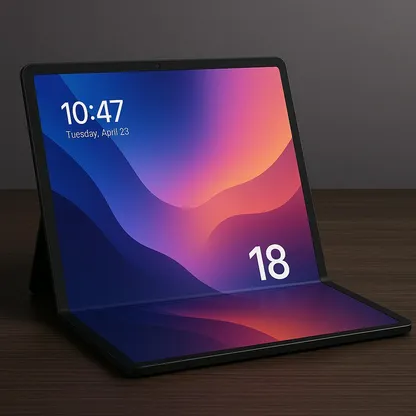 بسعر 3 آلاف دولار.. أبل تطور آيباد قابلاً للطي بشاشة 18 بوصة