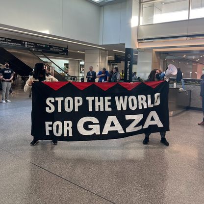 احتجاج لوقف النار في غزة يغلق صالة بمطار سان فرانسيسكو الدولي