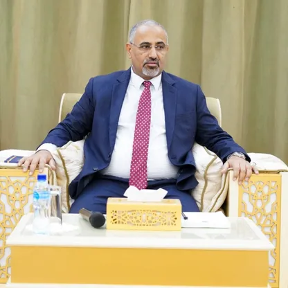 "التحالف": عيدروس الزبيدي هرب إلى مكان غير معلوم وخطط لإحداث اضطرابات في عدن