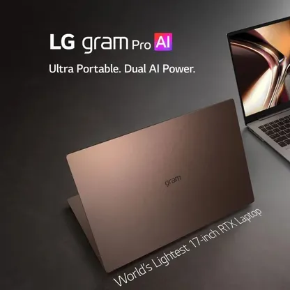 LG تكشف عن أخف حاسوب محمول في العالم بقياس 17 بوصة