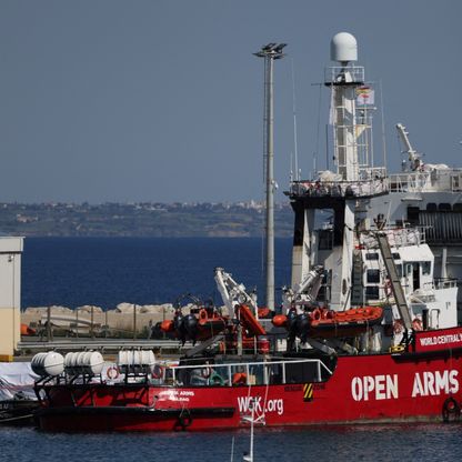مساعدات غزة.. انطلاق أول سفينة من قبرص