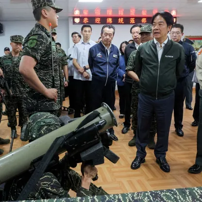 رئيس تايوان: الصين تعمل على تغير الوضع القائم بالقوة والردع يتطلب استثمارات