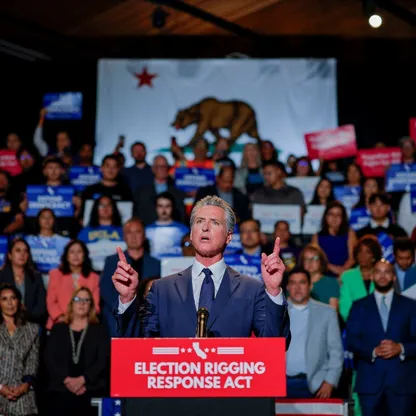 حاكم كاليفورنيا يصعد معركة رسم الخرائط الانتخابية مع الجمهوريين وأوباما يدخل على الخط