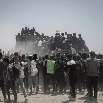 رحلة الغذاء في غزة.. البحث عن وجبة وسط الفوضى