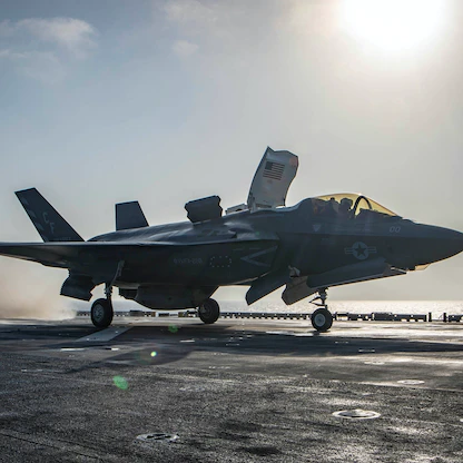 "البنتاجون" يمنع طيران عدد من مقاتلات "F-35" بعد حادثة تحطم