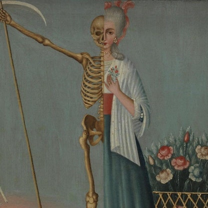 مفاهيم الموت والحياة في معرض فني أميركي