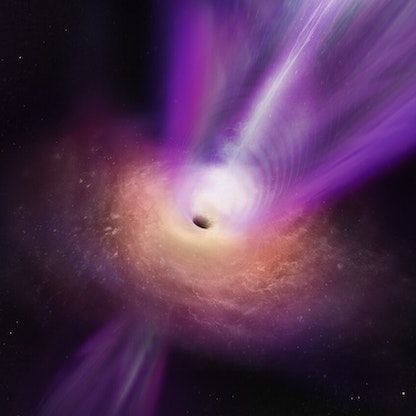 التقاط صورة جديدة لثقب أسود تُقرب العلماء من فهم طريقة عمله
