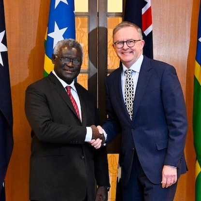 جزر سليمان تؤكد لأستراليا رفضها تقويض أمن المحيط الهادئ