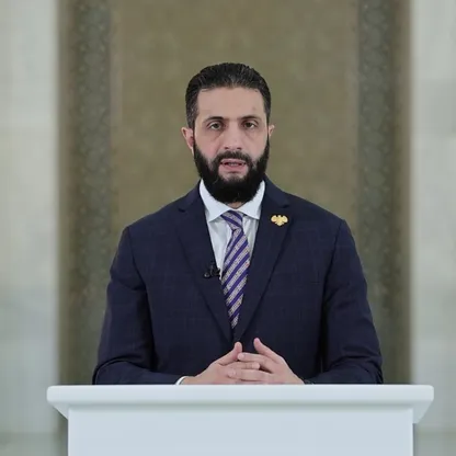 الشرع: سوريا لا تقبل التقسيم.. ومفاوضات بشأن اتفاق أمني مع إسرائيل