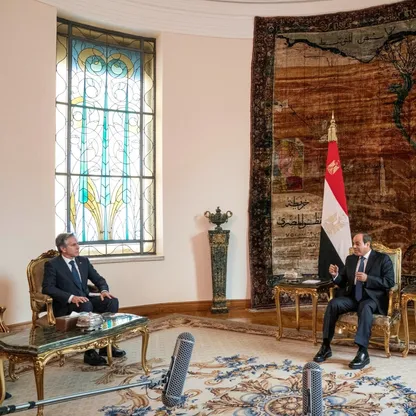 بحثاً عن هدنة غزة.. بلينكن في مصر ببداية جولة شرق أوسطية لدفع خطة بايدن