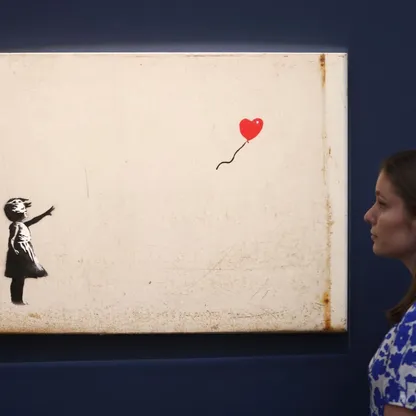 محكمة بريطانية تقضي بسجن سارق لوحة "فتاة مع بالون"