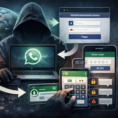 GhostPairing هجوم إلكتروني للاستيلاء على حسابات "واتساب".. تعرف على آلية عمله