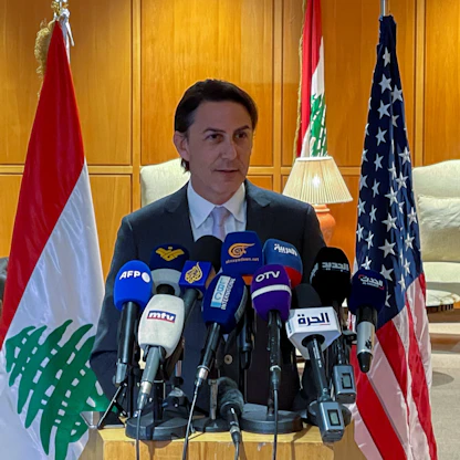 هوكستين: واشنطن تسعى لتسوية الخلاف الحدودي بين لبنان وإسرائيل