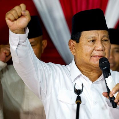إندونيسيا.. برابوو سوبيانتو يفوز "رسمياً" في الانتخابات الرئاسية